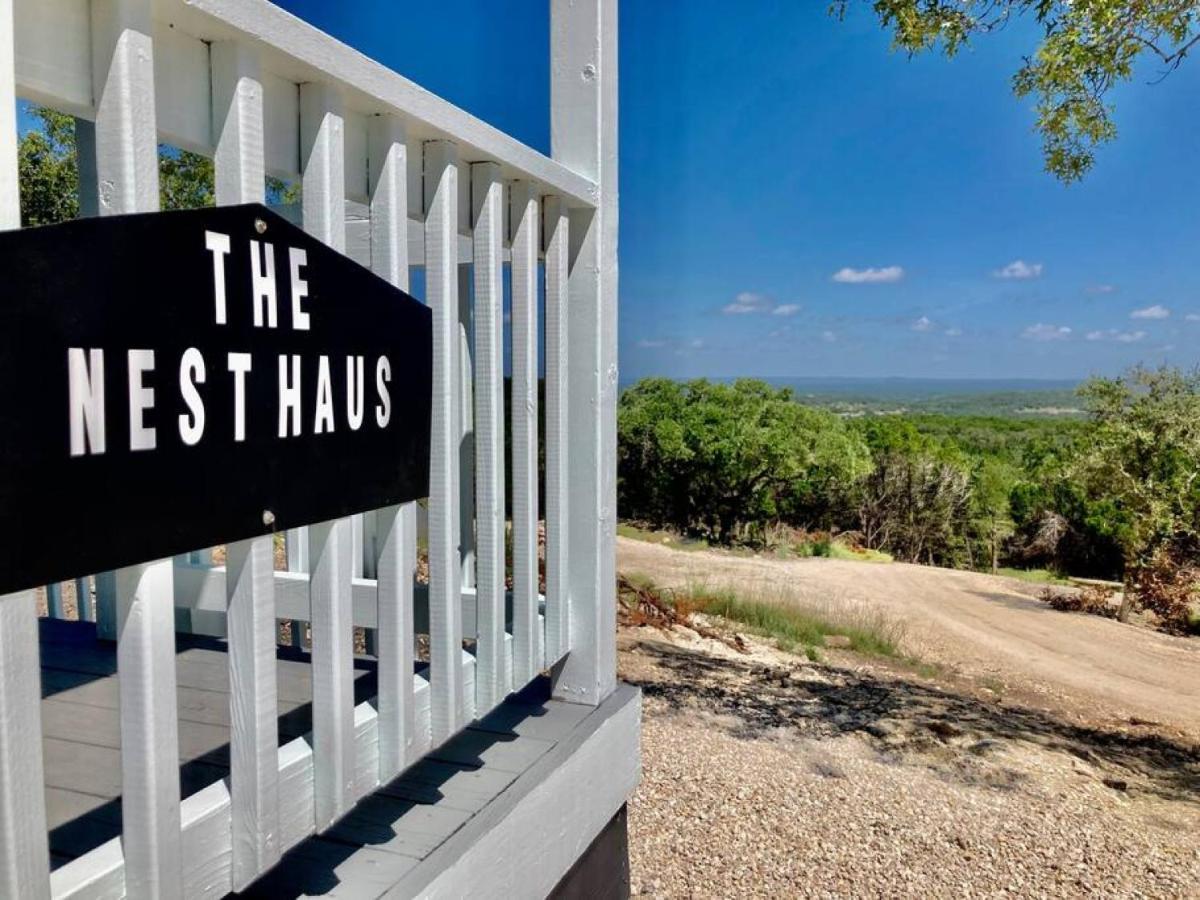 Nest - Texas Tiny House With A Big View Villa Spring Branch Eksteriør bilde
